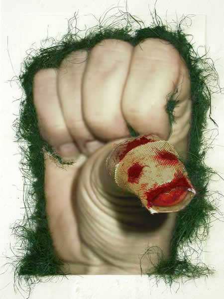 Untitled. 2007. Mixed media on paper. 42 x 29,7 cm
